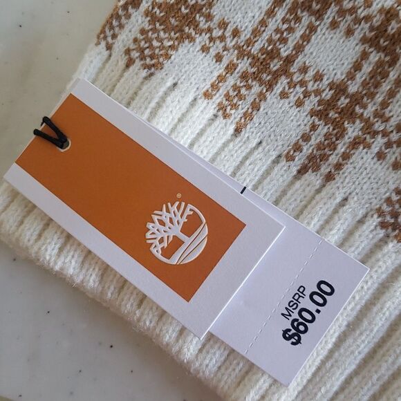 NWT Timberland Acrylic Scarf 62" x 10" - Picture 2 of 9